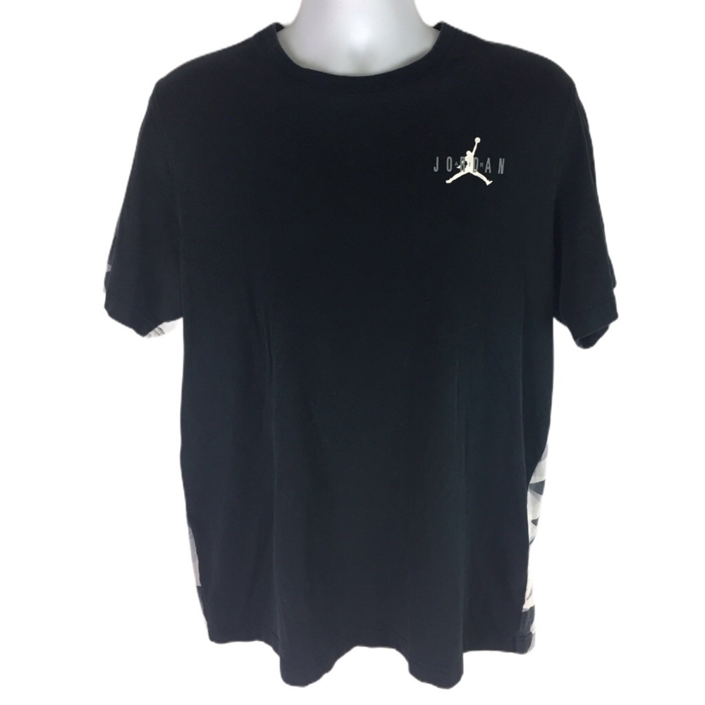 Jordan Men's Black Short Sleeve Graphic Tee